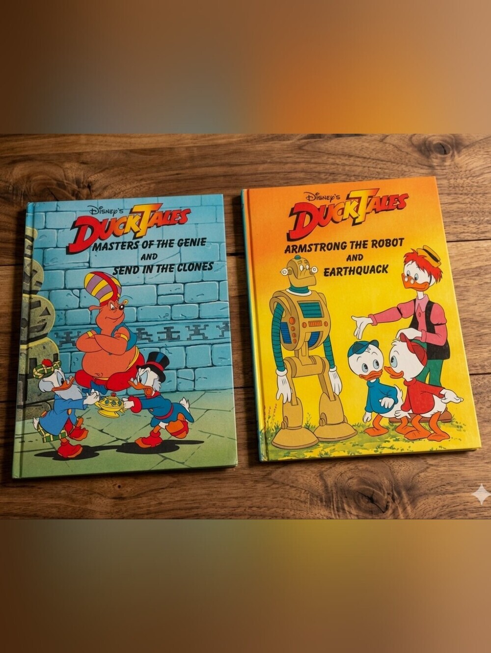 Disney DuckTales Hardcover Book Set - Blue & Yellow